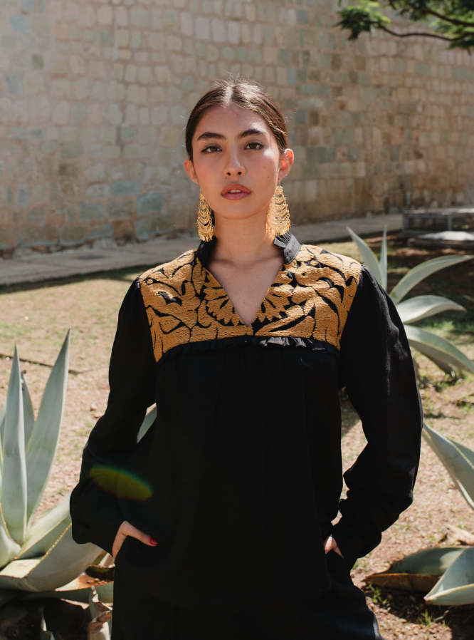 Blusa bordada de Oaxaca